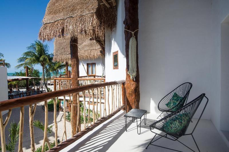 Villas Hm Palapas Del Mar Isla Holbox Ruang foto