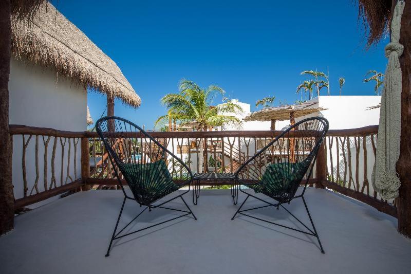 Villas Hm Palapas Del Mar Isla Holbox Ruang foto