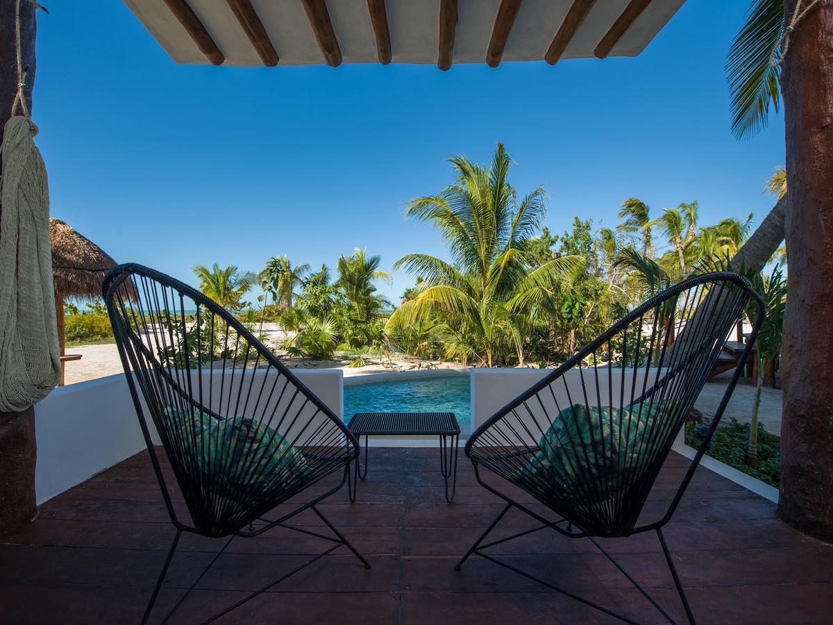 Villas Hm Palapas Del Mar Isla Holbox Bagian luar foto
