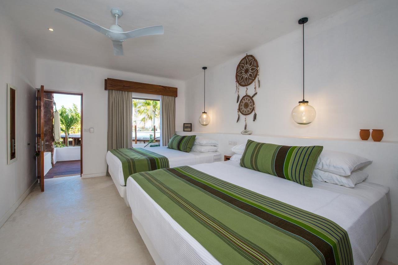 Villas Hm Palapas Del Mar Isla Holbox Bagian luar foto