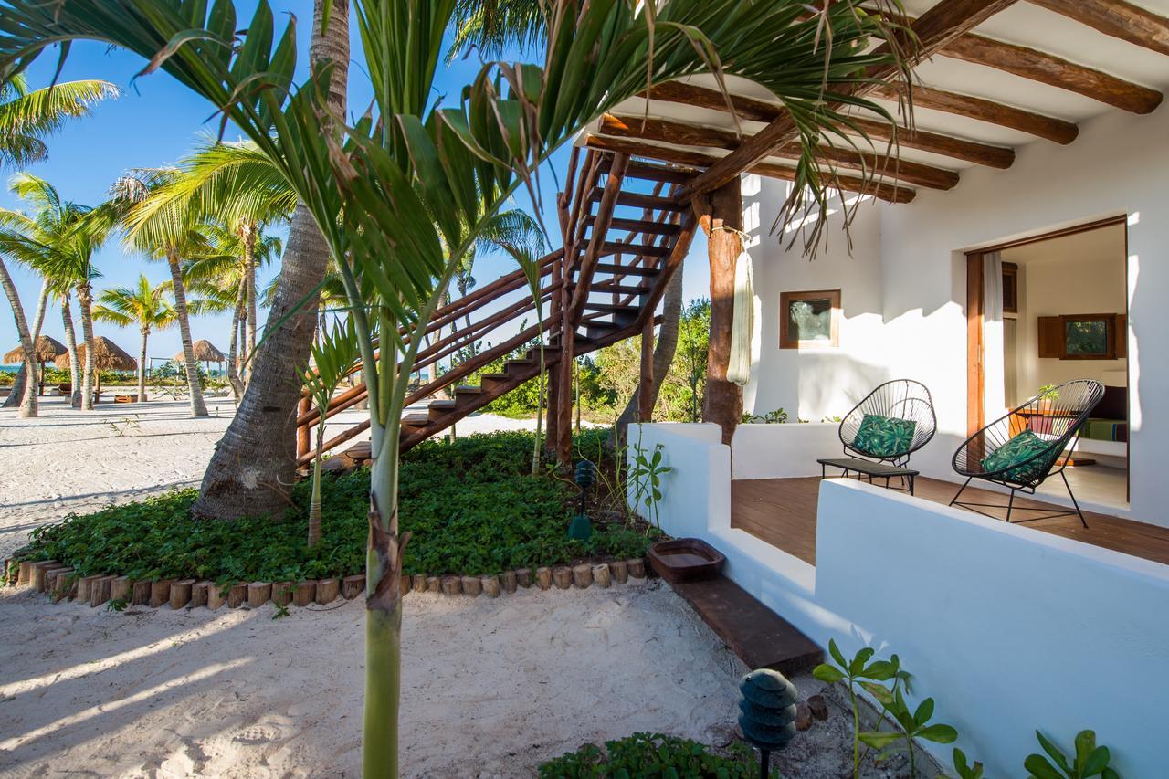 Villas Hm Palapas Del Mar Isla Holbox Bagian luar foto