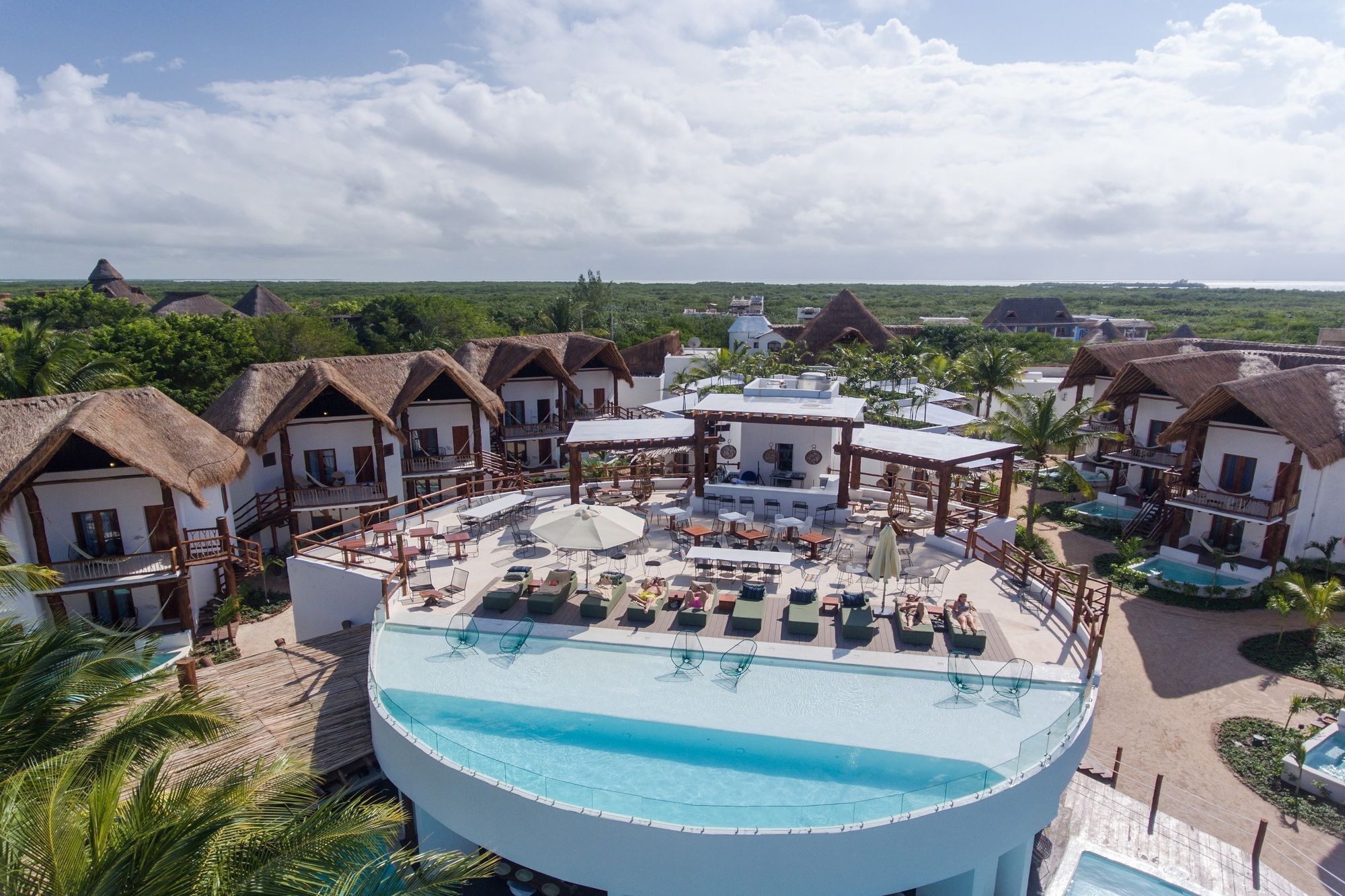 Villas Hm Palapas Del Mar Isla Holbox Bagian luar foto