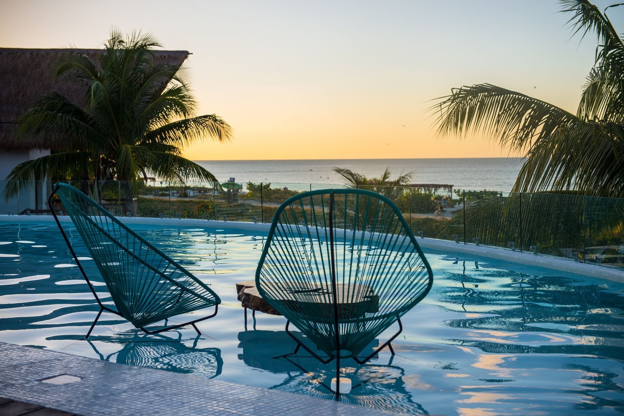 Villas Hm Palapas Del Mar Isla Holbox Bagian luar foto