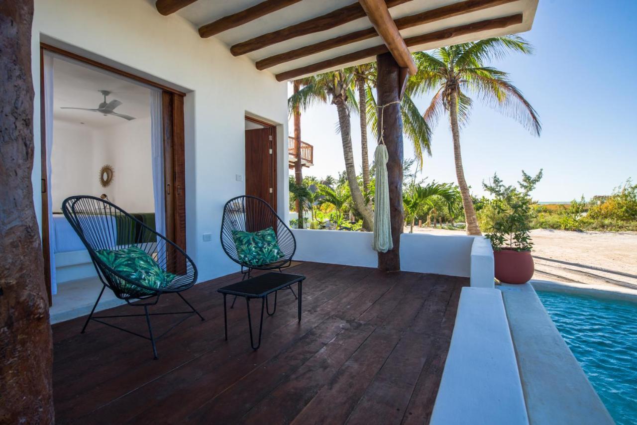 Villas Hm Palapas Del Mar Isla Holbox Bagian luar foto